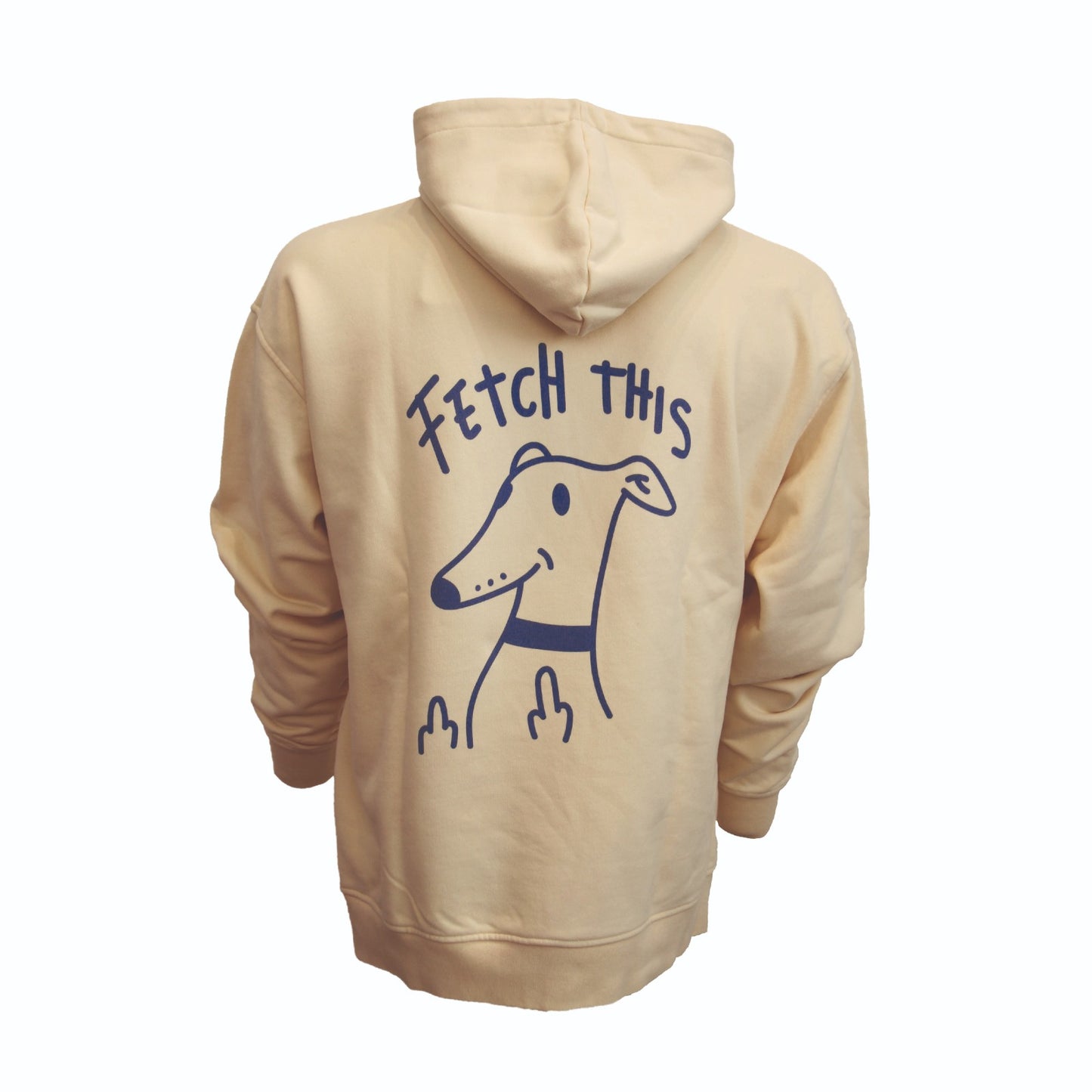 SUDADERA GALGO BLANCO