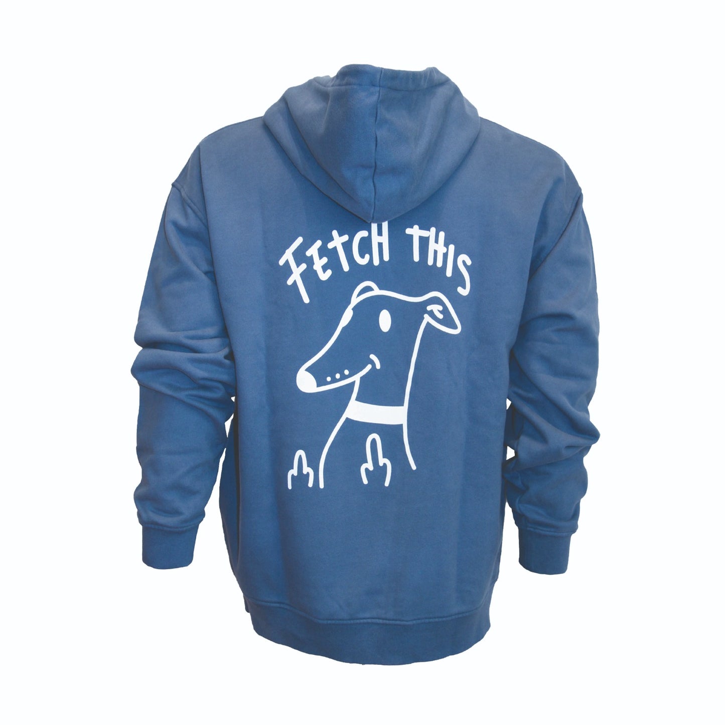 SUDADERA GALGO BLANCO