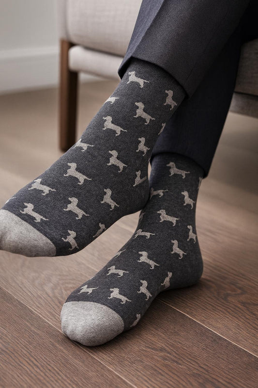 CALCETINES CAÑA MEDIA.